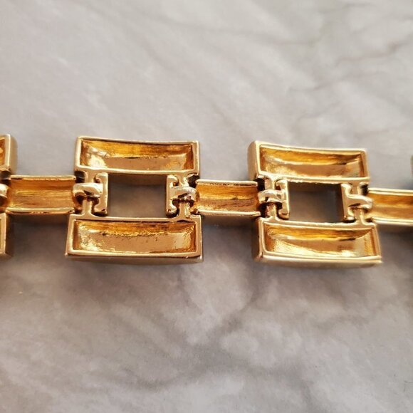 ✨ J.Crew Rhinestone Crystal Pave Link Statement Bracelet ✨ - Picture 13 of 15